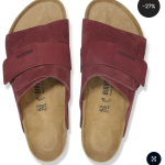 Birkenstock Kyoto Nubuck Leather/Suede - Zinfandel