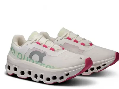 On Running Cloudmonster White/Lima