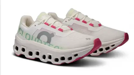 On Running Cloudmonster White/Lima