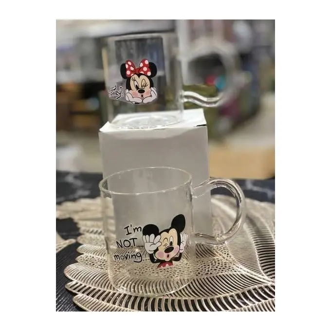 مشاركة هذا المنتج A Pyrex thermal mug featuring the beloved Mickey