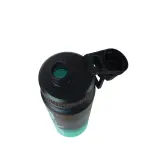MD Stay Fit Sports Bottle with Handle, 1000ml Capacity, Graduated Design, Wide Mouth, Leak-Proof Cap, Measurement Markings