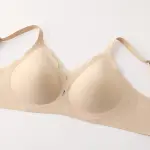 Seamless Wirefree Push Up Bra Anti-Sagging Plus Size Soft Support Bralette