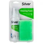 Foam Spray for Cleaning Shoes and Fabrics, Silver - A-3