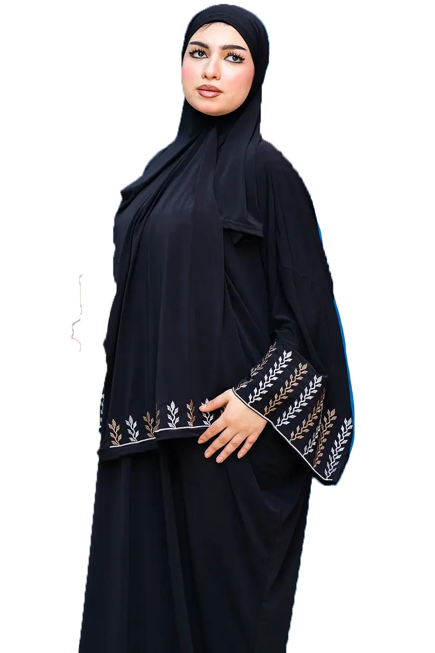 إسدال تطريز اكمام