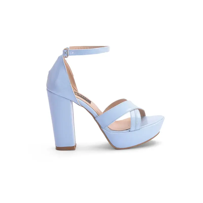 Sandal High Heel Leather-R-77