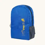 My Stay Fit Backpack with Beehive Design, Multicolour, Mesh Side Pocket, Spacious Interior