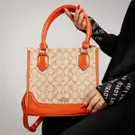 LEATHER HAND BAG COACH BG-4