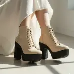 Boot Heels 7cm LEATHER B-27