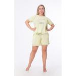 Cotton Embroidered Pajama Shorts Set – Soft & Comfortable Summer Sleepwear