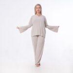 Oversized Cotton Pajama Set – Soft, Comfortable & Perfect for Summer