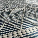 Indigo Heritage Cotton Kilim