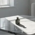 Mini Black Marble Vase