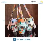 كوب اطفال زجاجي مع حمالة