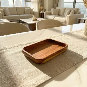 Golden Grain rectangular tray