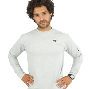 Men's Long-Sleeve Gray T-Shirt