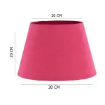 lamp shade fuchsia LS11 20/30