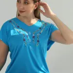 Multi-color Summer Printed Pants Pajama