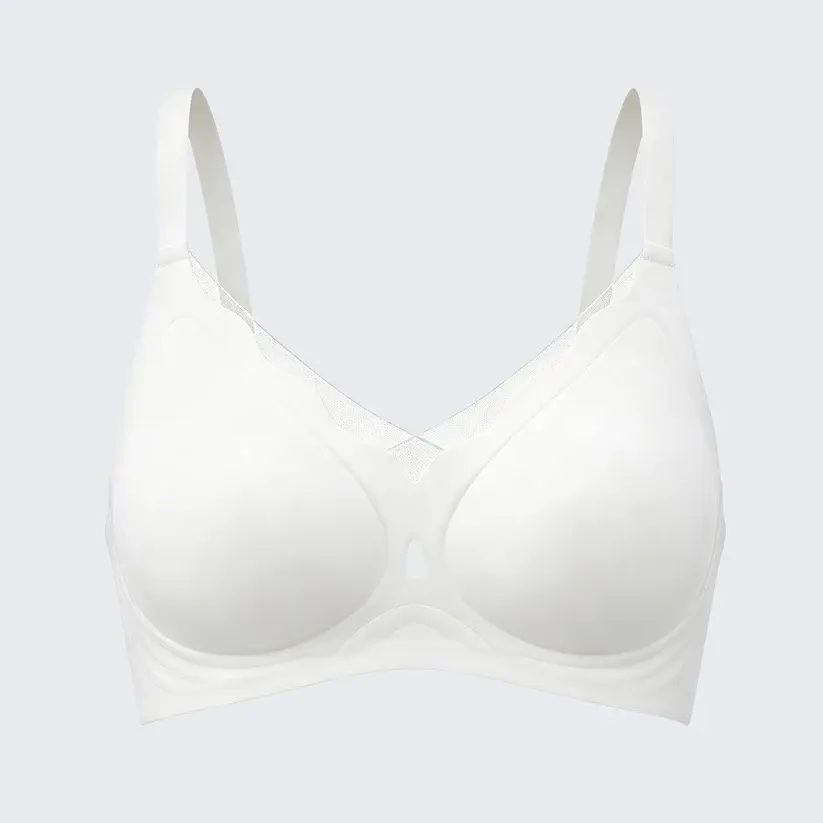 Seamless Wirefree Push Up Bra Anti-Sagging Plus Size Soft Support Bralette