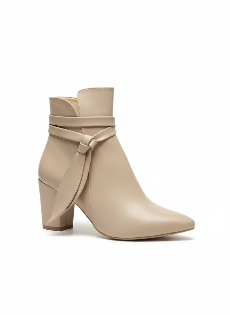 Side Bow Elegant Boot R-502