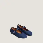 Denim Mary Jane Ballet Flats
