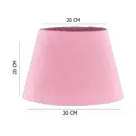 lamp shade pink LS12 20/30