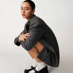 Monochrome loafers black/white