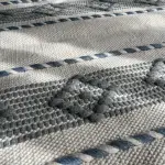 Blue & Grey Textured Kilim