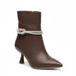 Elegant boot with removable sparkling strap R-902