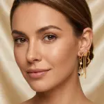 Multi-Design Gold Earring Set EA-222