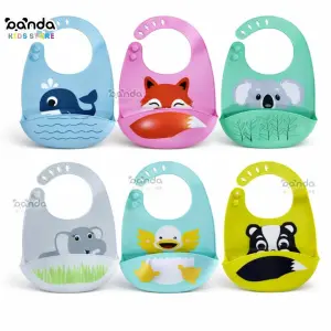 بافيتا سيلكون بالكامل مع طبق ، قابلة للتوسيع والتضييق