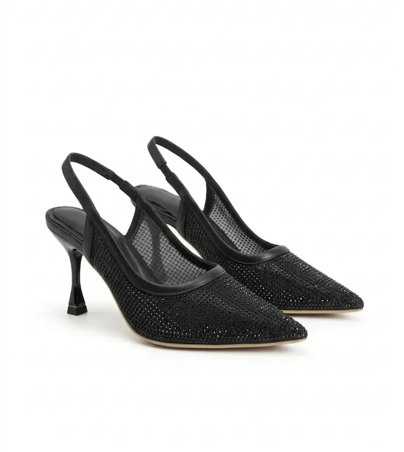 Crystal Embellished Elegant Heels C-97