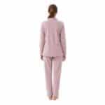 Women’s Soft Button-Down Pajama Set – Long Sleeve Lounge Wear