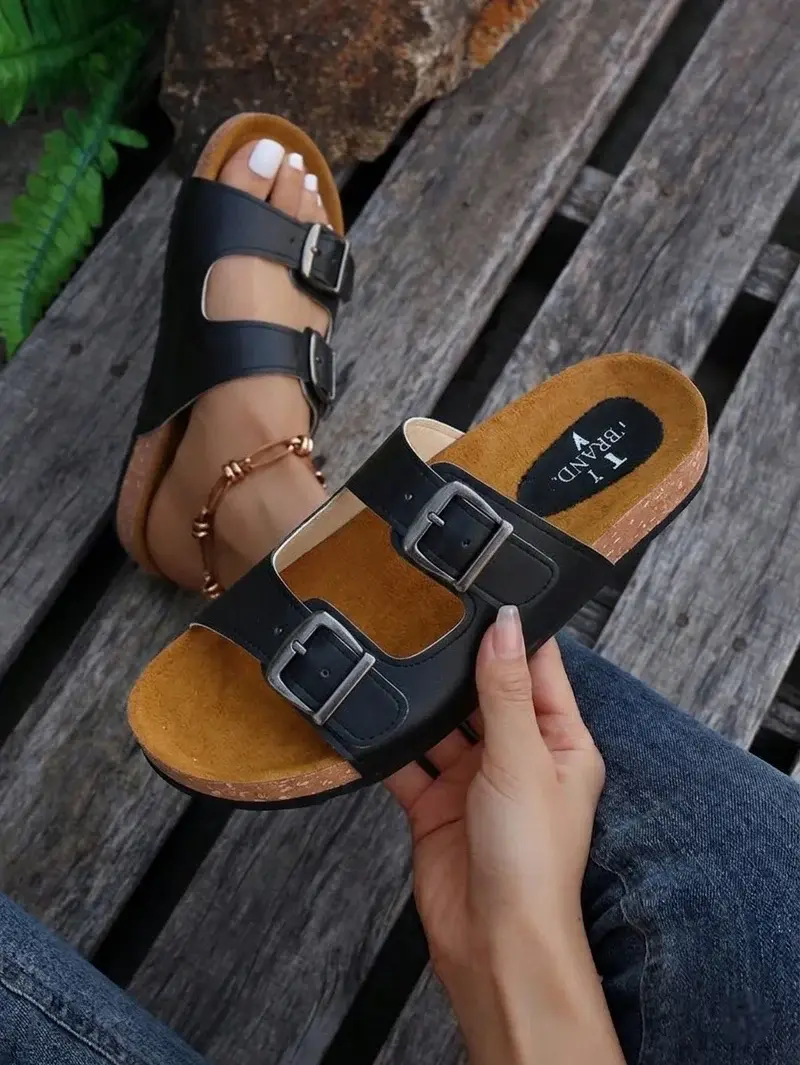 Street Buckle Slides SF-71