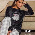 black&gray pyjama set