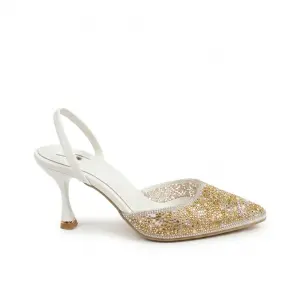 Shimmer Heels with Statement Heel C-93