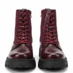 Boots leather with diamonds on the side – B-50