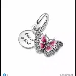 Charms Pandora butterfly