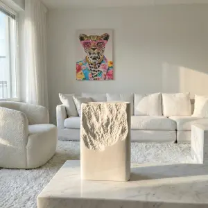 Textured Porcelain Minimal Vase