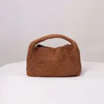 Darryl Tawny Crochet Handbag – Handmade Woven Shoulder Bag & Summer Beach Purse