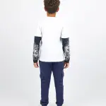 Cotton Boy's White T-Shirt