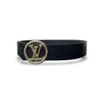 BELT Leather With Gold Buckle-T-3