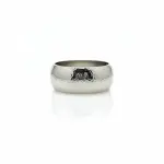 Silver Hammered Cuff Bracelet – BR-34