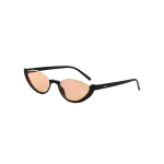 SEMI-RIMLESS CAT-EYE