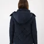 Women's Puffer Navy Jacket