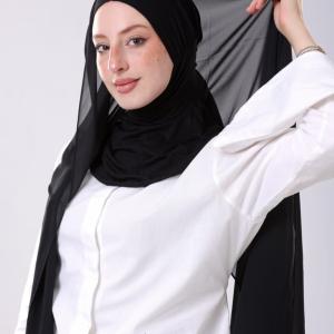حجاب ذكي اسود