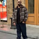 Plaid Wool Jacket