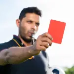 M D Stay Fit Football Referee Card Sets Red Yellow Football Warning Cards PVC Black