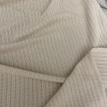 Pom-Pom Ribbed Throw Blanket