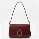 Classic Shoulder Bag with Gold Clasp BA-56