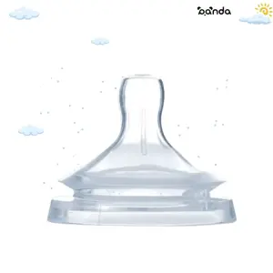 حلمة بيبرونة ناتشورال 9+ سيلكون من بابلز